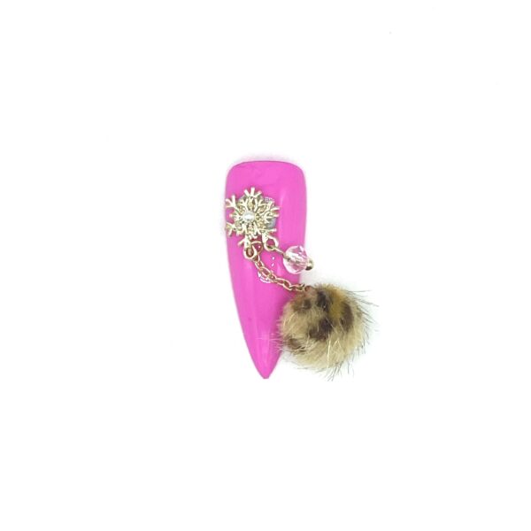#135 XL – Pompón Leopard + Copo