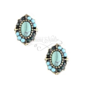 #033 Oro – Turquoise Barroc