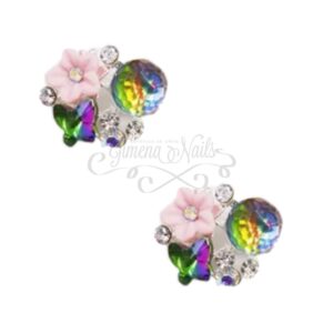 #069 Plata – FLOR MARIPOSA