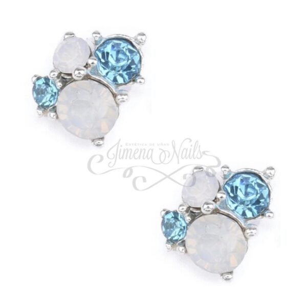#003 Plata – Plata – 4 Piedras Azul