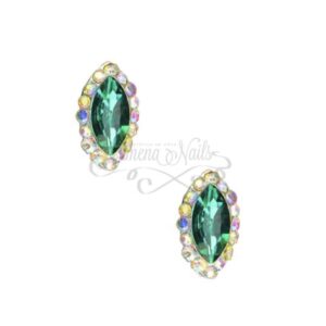 #034 Plata – Abalorio Esmeralda