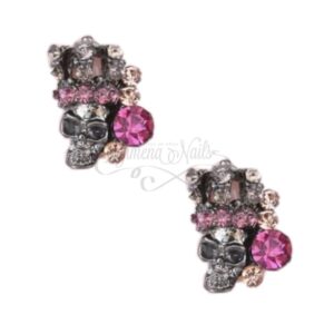 #011 Plata – Calavera Pink Crown