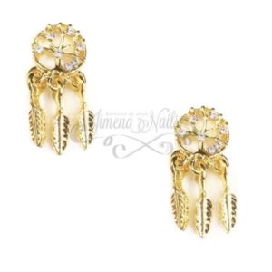 #087 Oro – Atrapasueños Joya Plata