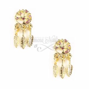#088 Oro – Atrapasueños Joya Rosa