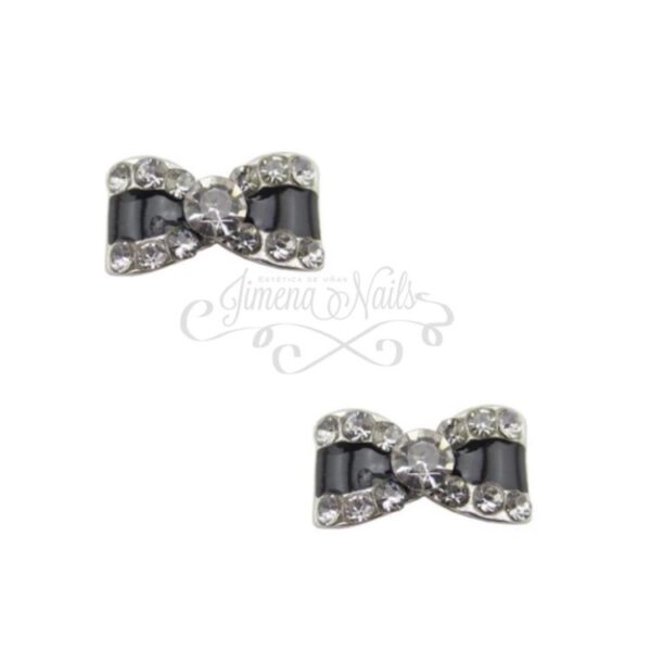 #046 Plata – Lazo negro Plata
