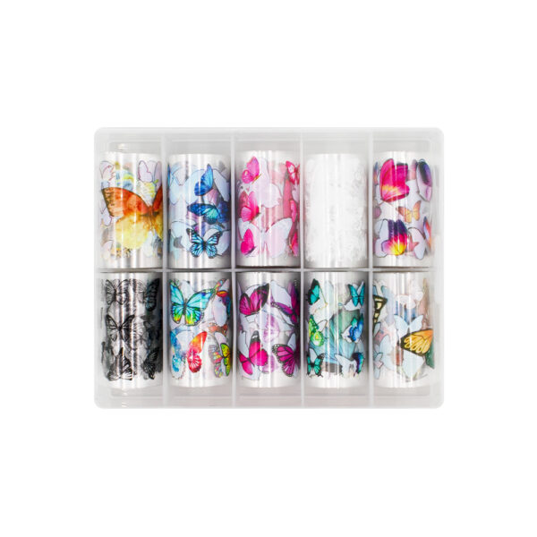Foil Rainbow Butterfly (Caja 10 ud.)