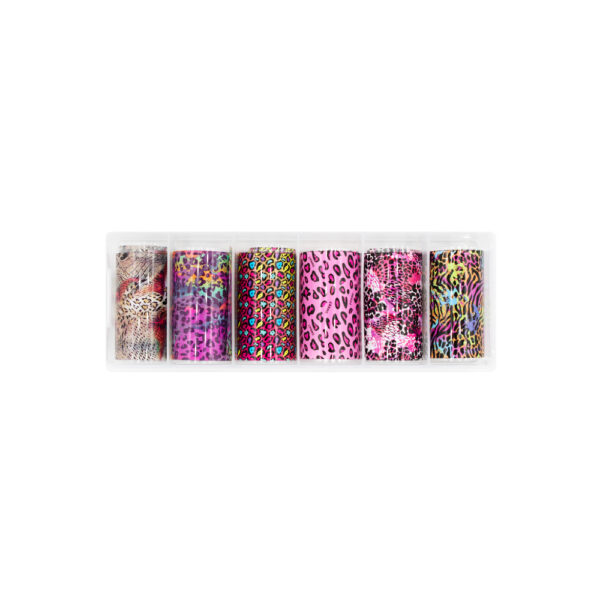 Foil Rainbow Leopard (Bolsa)