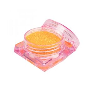 Glitter Neon Peach