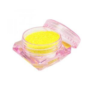 Glitter Neon Sunny Yellow