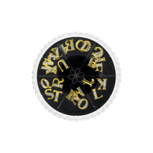#107 Oro – Letras Gold