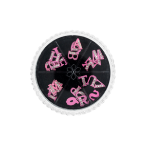 #086 Plata – Letras Pink