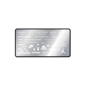 Placa Stamping Marcas 1