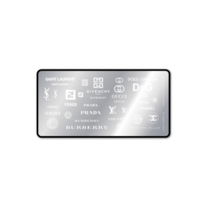 Placa Stamping Marcas 2