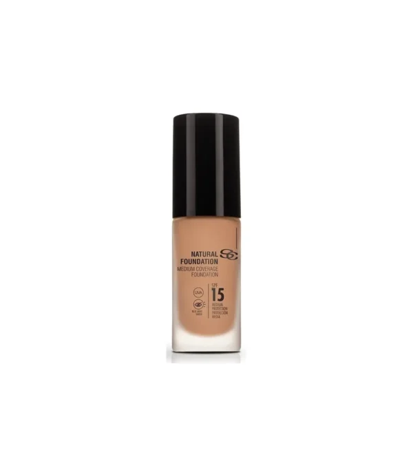 Salerm Natural Foundation base de maquillaje con SPF15 30ML numero 40